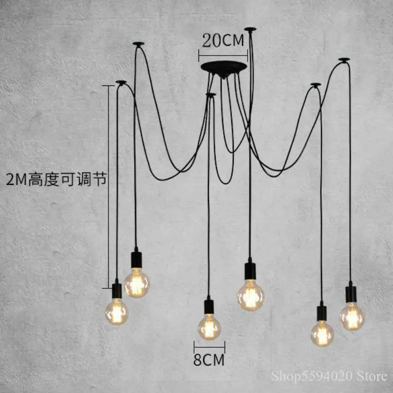 suspension créative pour bar café restaurant et boutique - vue 6 sur 5