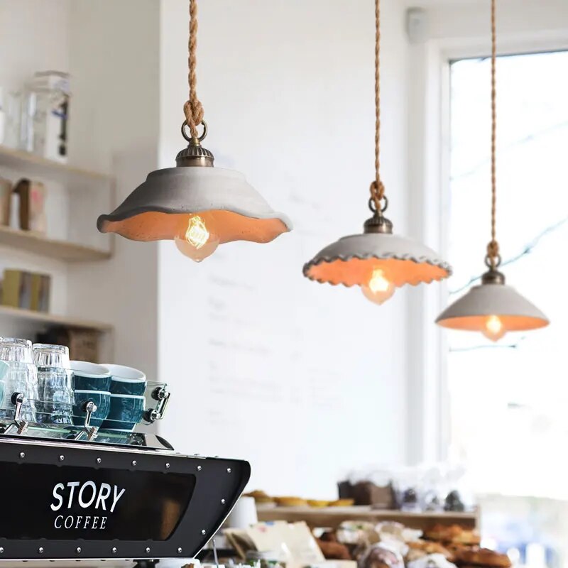 Suspension LED loft style industriel - vue 4 sur 11