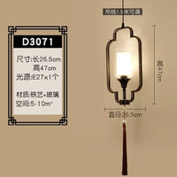 lustre chinois moderne simple avec lumières led suspendues