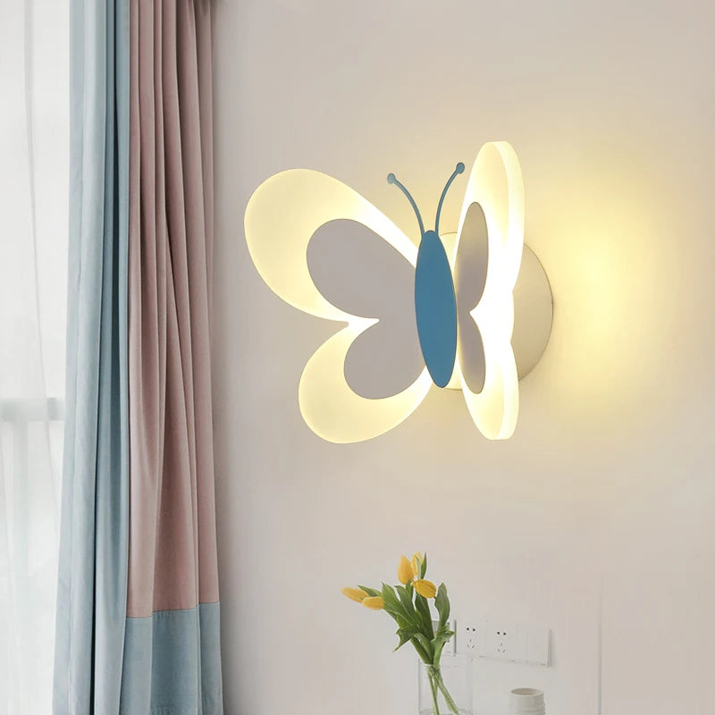 Applique murale LED enfant papillon - vue 2 sur 14