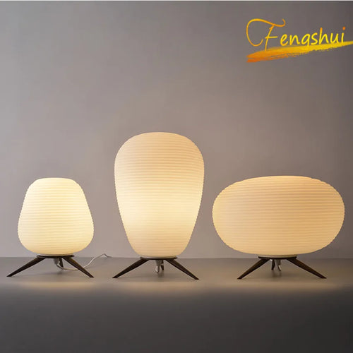 Lampe de Table en verre LED postmoderne