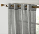 Voilage tulle translucide moderne sur mesure salon chambre