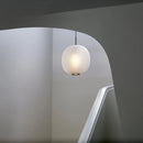 suspension rétro en verre fumé éclairage design industriel intérieur