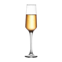 Flutes champagne design elegant verre souffle main