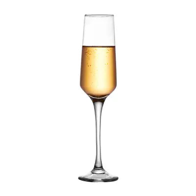 Flutes champagne design elegant verre souffle main