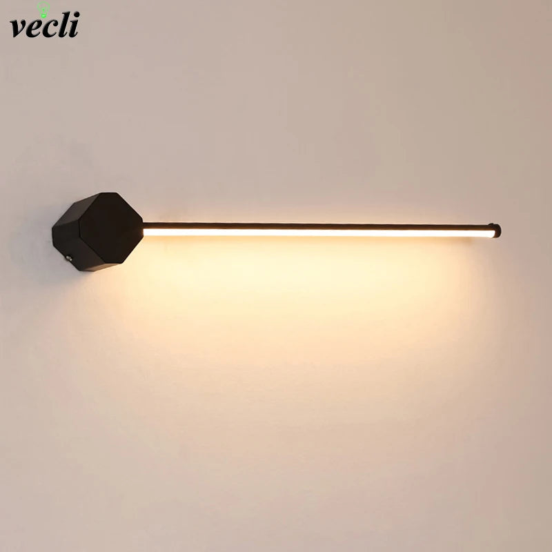 applique murale led design nordique moderne pour intérieur - vue 2 sur 10