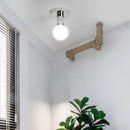 suspension vintage simple en métal style industriel