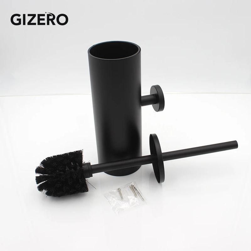 porte-brosse de toilette en acier inoxydable durable et pratique à fixer
