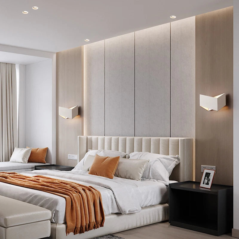 applique murale led moderne minimaliste pour fond tv