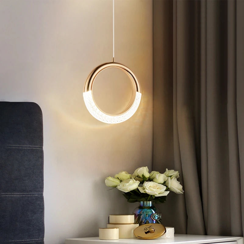 Lampe LED Suspendue Design Nordique Moderne - vue 5 sur 10