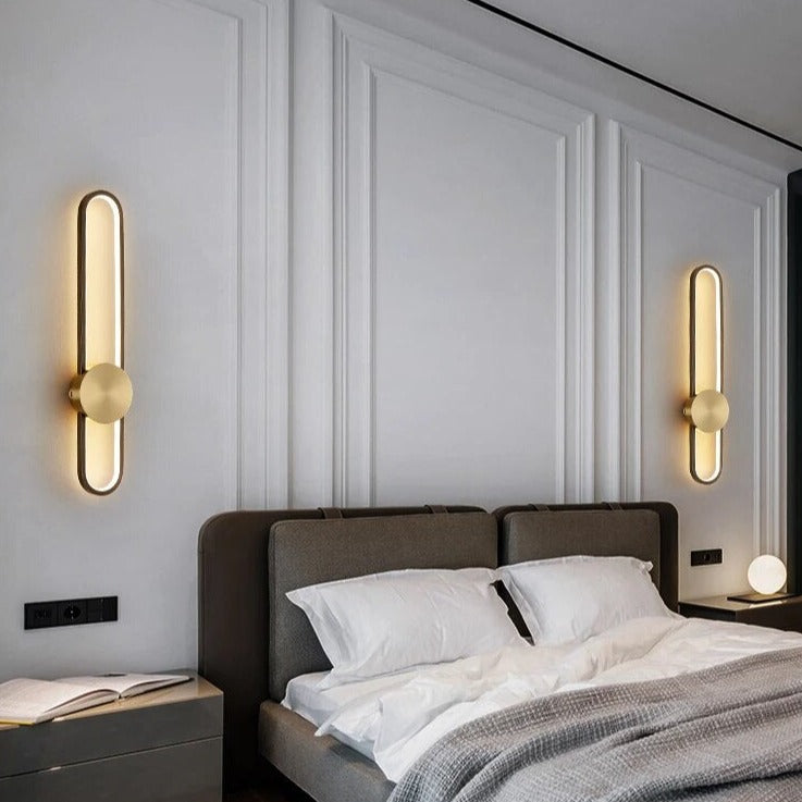 Applique murale moderne de luxe en cuivre - vue 4 sur 12