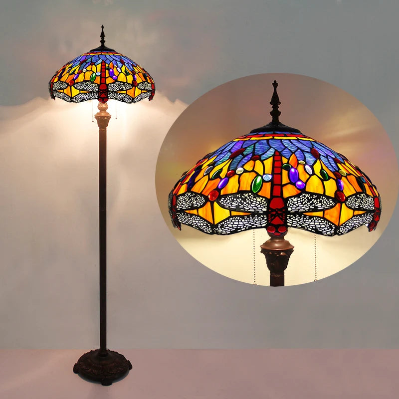 Lampadaire Antique Vintage 160 cm - vue 3 sur 8