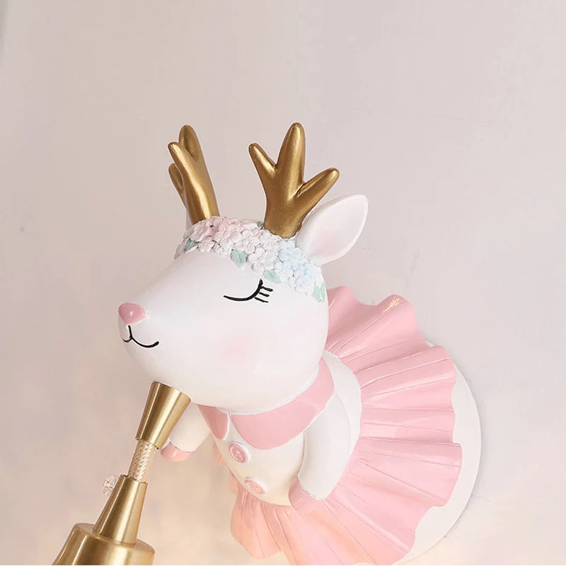 Applique murale en forme animale chevet bébé - vue 7 sur 10