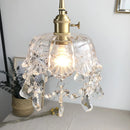 Suspension en cristal au design moderne