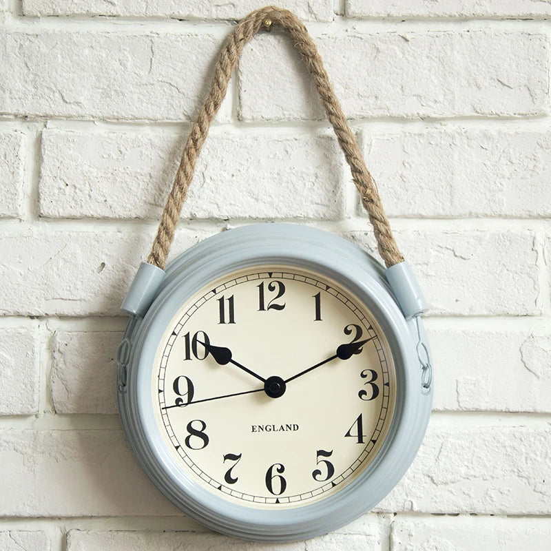 horloge murale en métal vintage décoration créative pour votre intérieur