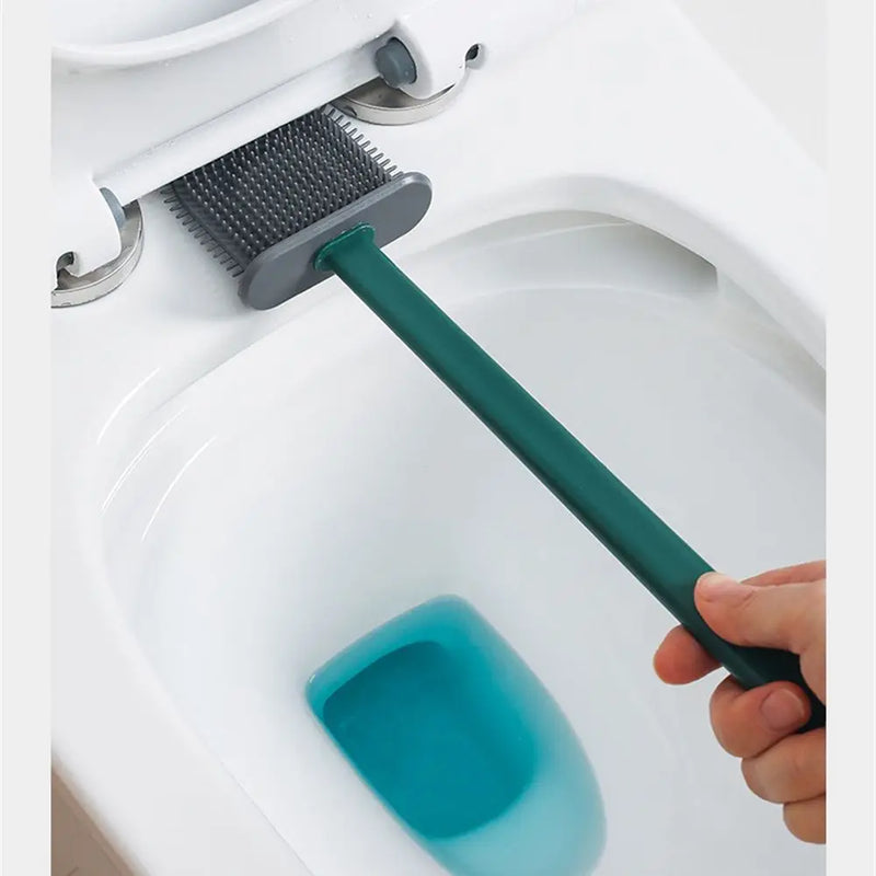ensemble de brosses de toilette légères et durables pour salle de bain