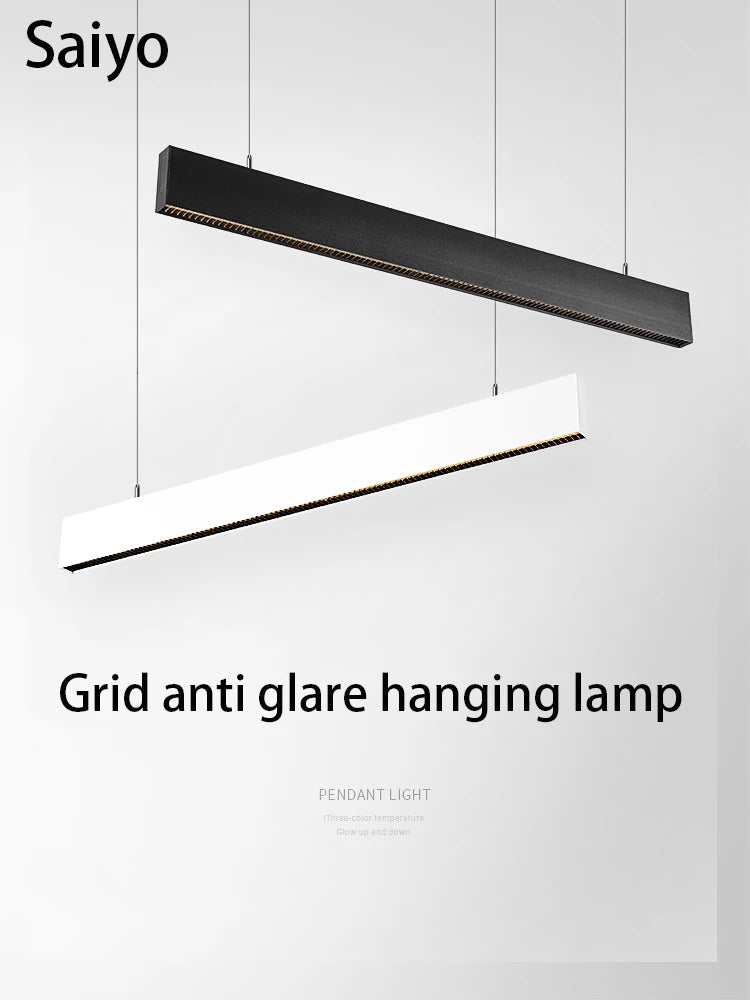suspension led modernes pour divers espaces