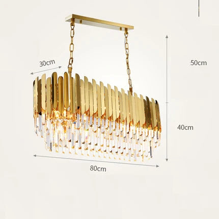 lampe à poser post-moderne art déco en acier inoxydable et cristal
