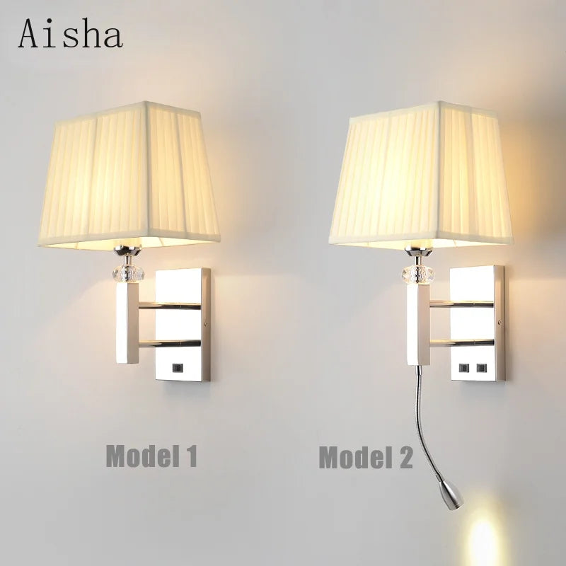 applique murale led moderne en acier inoxydable pour décoration intérieure - vue 4 sur 8