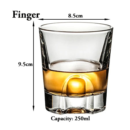 Verres whisky old fashioned style gravé élégant