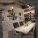 applique murale industrielle vintage en tuyau d'eau style loft