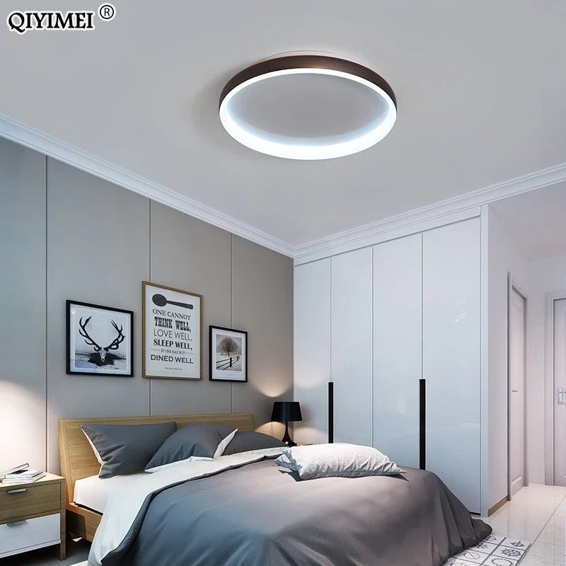 lustre led moderne créatif pour éclairage intérieur