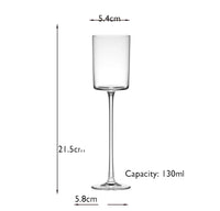 Verre à cocktail élégant style margarita champagne