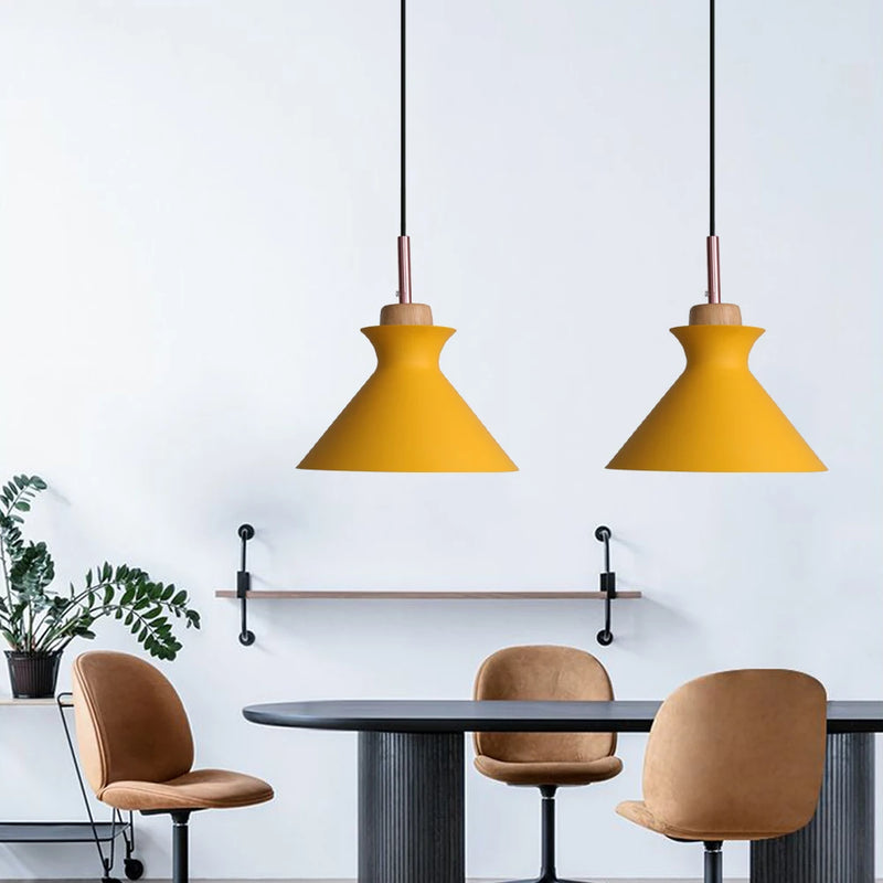 lustre led moderne nordique suspendu pour éclairage intérieur