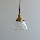 loft industriel led suspension lumière rétro laiton verre suspension antique droplight