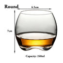 Verres a whisky old fashioned design texture elegant