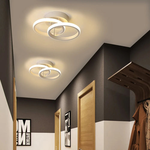 LED moderne minimaliste balcon maison couloir cuisine lustre