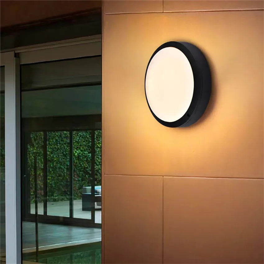 plafonnier extérieur étanche pour éclairage jardin balcon porche - vue 6 sur 6
