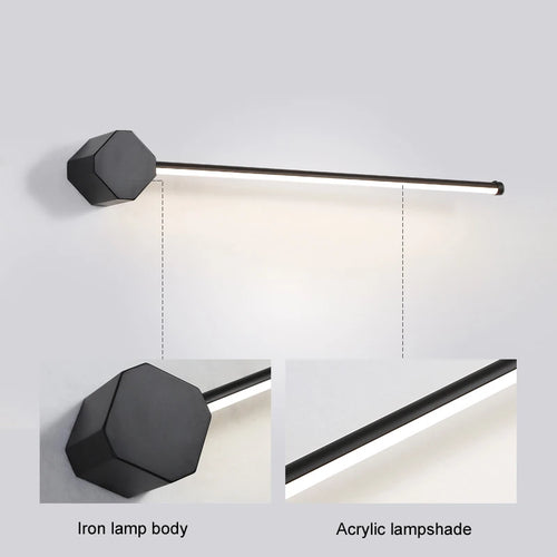 applique murale led design nordique moderne pour intérieur