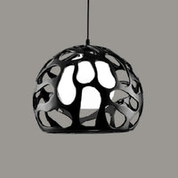 Suspension en résine au design nordique moderne