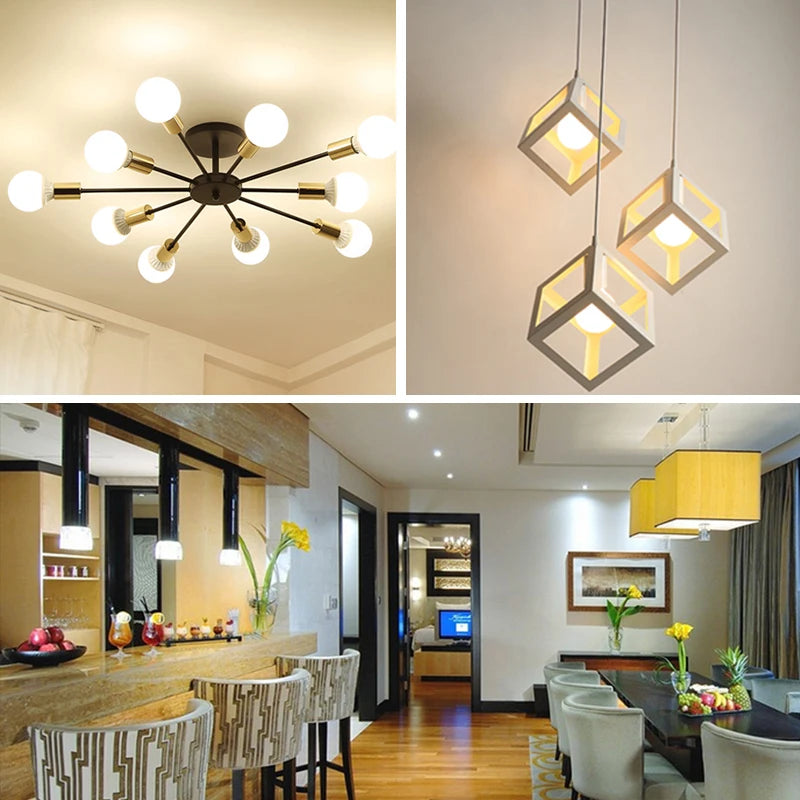 lampada lot de six lampes led pour éclairage intérieur - vue 7 sur 6