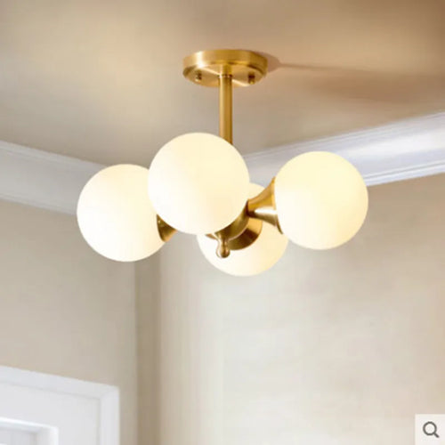 Plafonnier boules Led créatives nordiques