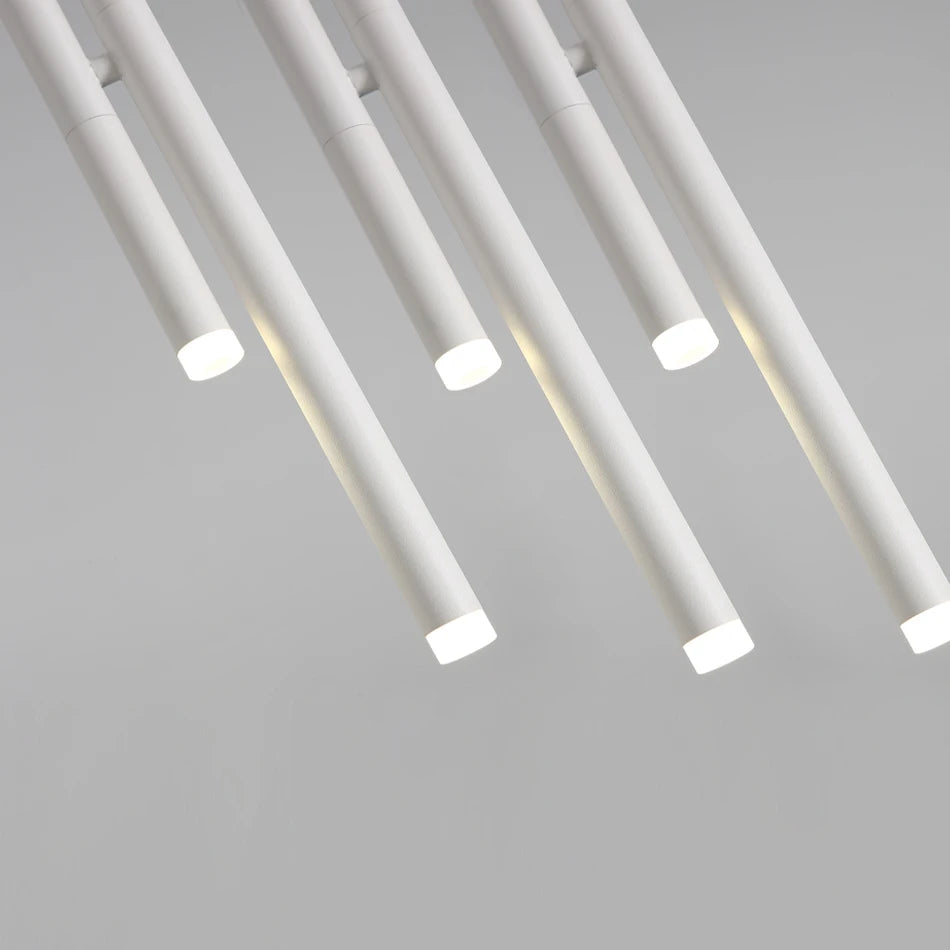 Suspension LED modernes 10W monté en surface COB salon Bar cuisine foyer salle à manger Luminaire plafonnier réglable - vue 7 sur 14