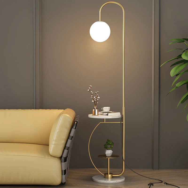 Lampadaire Led minimaliste moderne - vue 5 sur 14