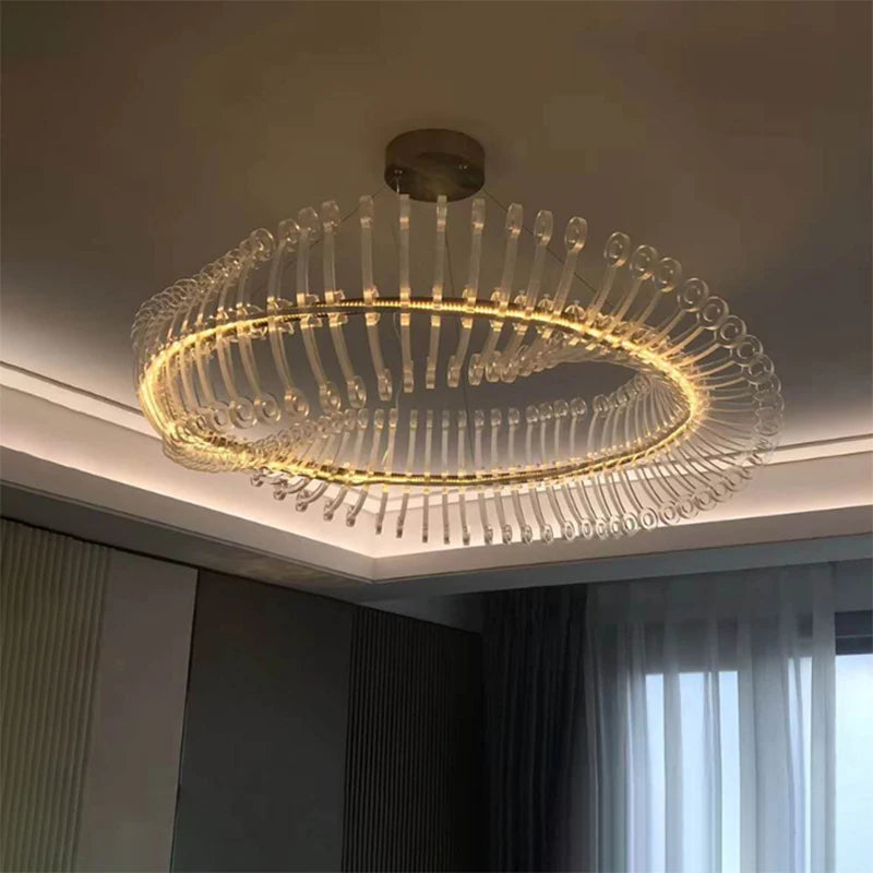 lustre design moderne led luminaire simple nordique suspendu