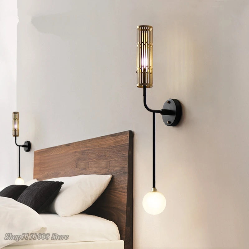 applique murale led moderne créative nordique luminaire décoratif