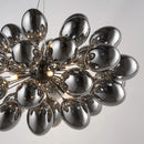 Lustre en verre en forme de raisin postmoderne
