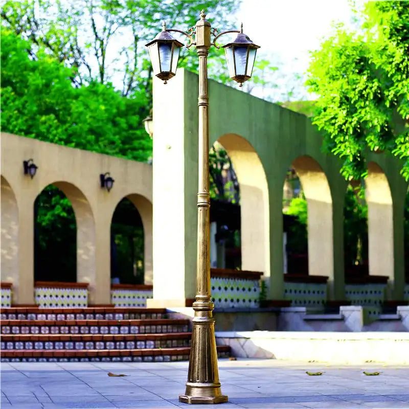 lampadaire épais en aluminium pour éclairage extérieur jardin