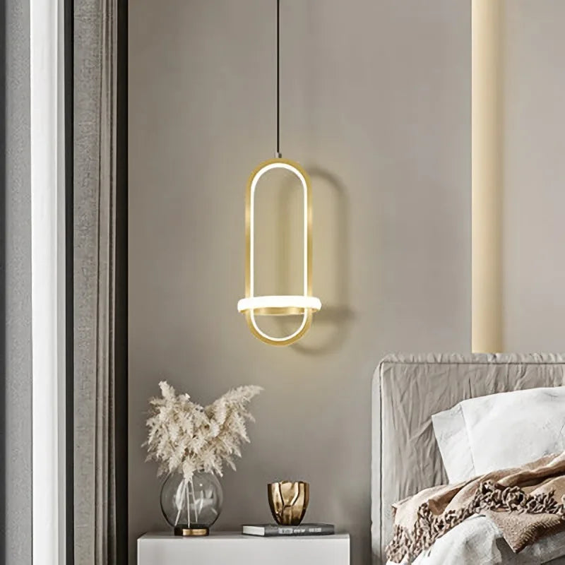 lustre scandinave suspendu pour table et cuisine - vue 5 sur 8