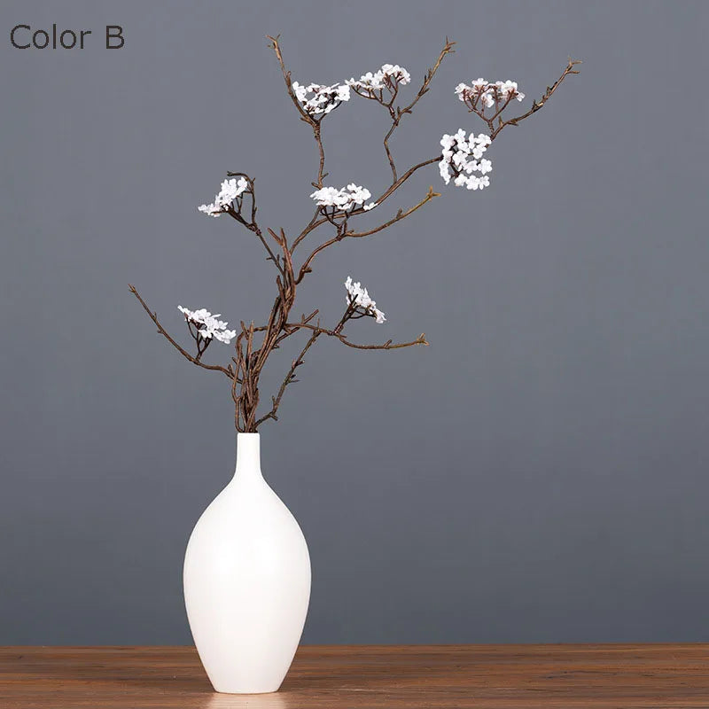 branche de fleurs artificielles de cerisier pour décoration automnale - vue 9 sur 17