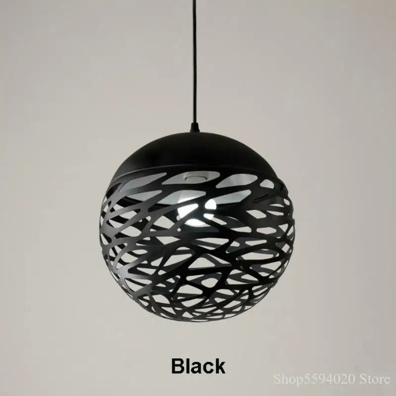 suspension led moderne en métal pour intérieur décoratif - vue 5 sur 8