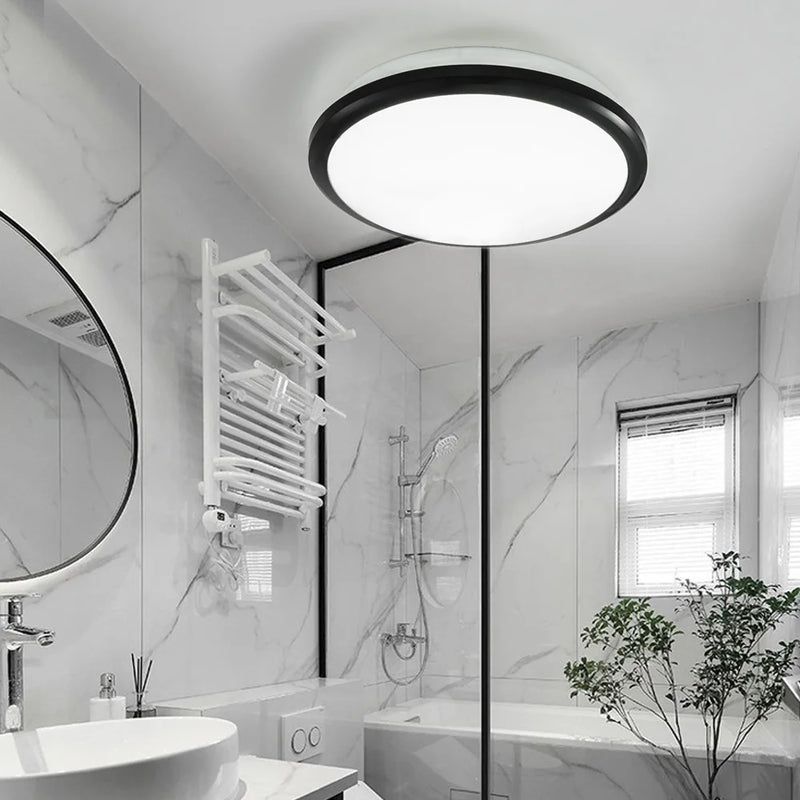 zerouno plafonnier moderne led étanche capteur de mouvement intérieur