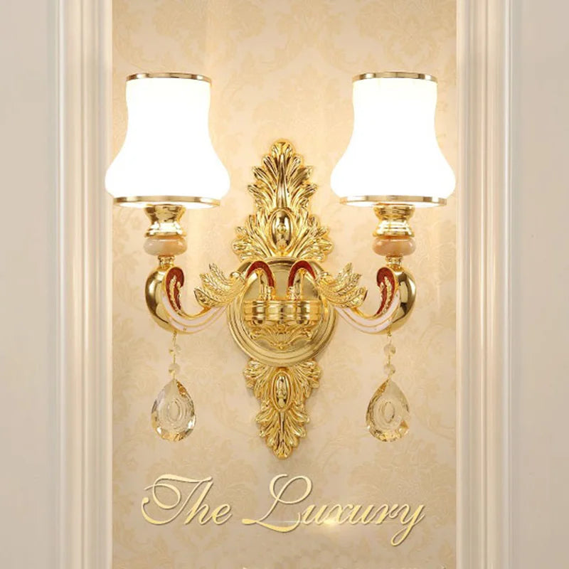 applique murale en cristal design moderne pour intérieur élégant - vue 6 sur 22
