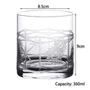 Verres whisky old fashioned relief bar maison