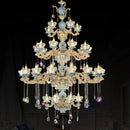 lustre moderne en cristal pour un éclairage élégant et raffiné