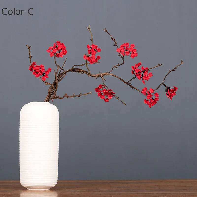branche de fleurs artificielles de cerisier pour décoration automnale - vue 14 sur 17